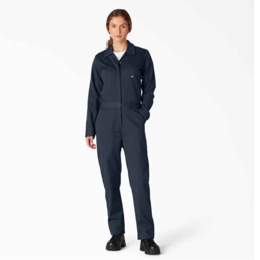 Dickies Women’s Navy Jumpsuit Coveralls